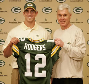 Aaron Rodgers - Ted Thompson